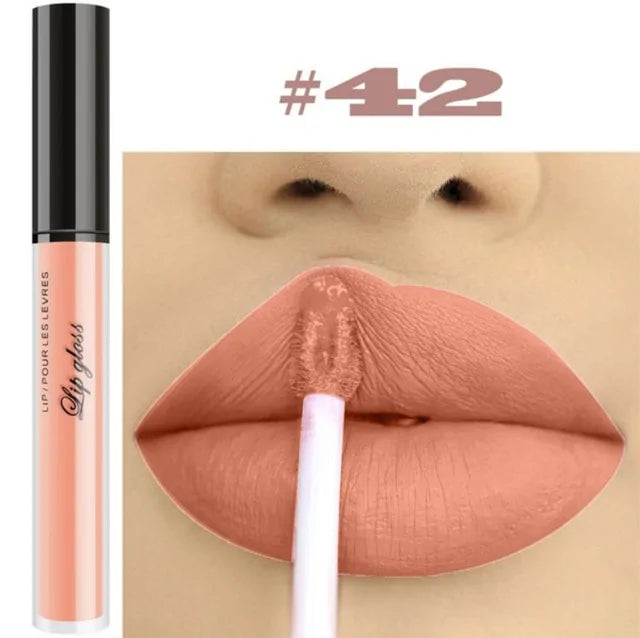 Glamoora - 12 Colors Waterproof Matte Liquid Lipstick