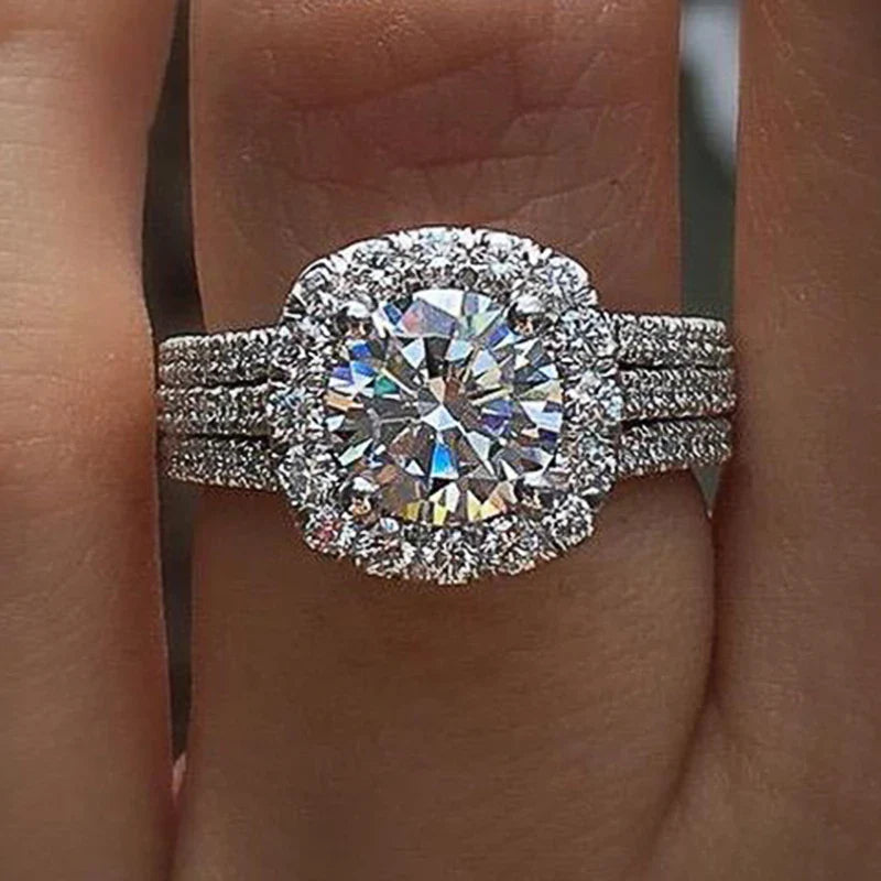 Glamoora Rings with Cubic Zirconia for Women