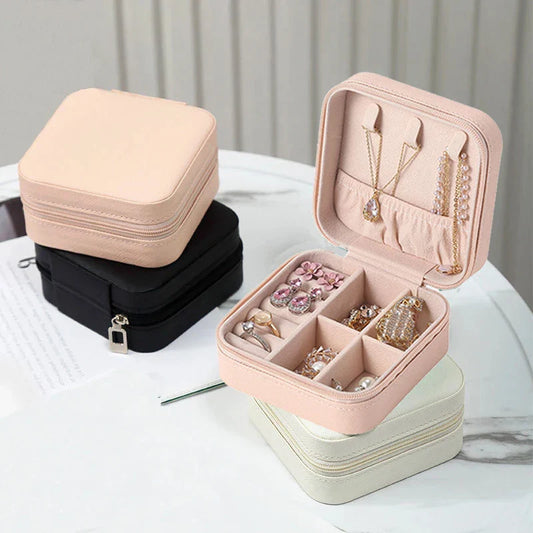 GLAMOORA Mini Leather Jewellery Box