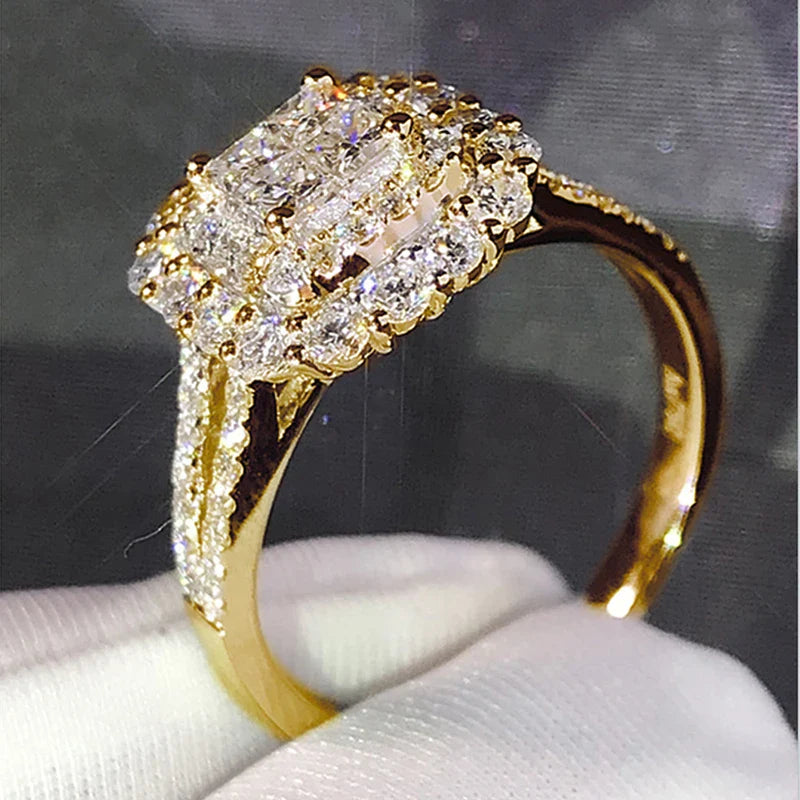 Glamoora Rings with Cubic Zirconia for Women