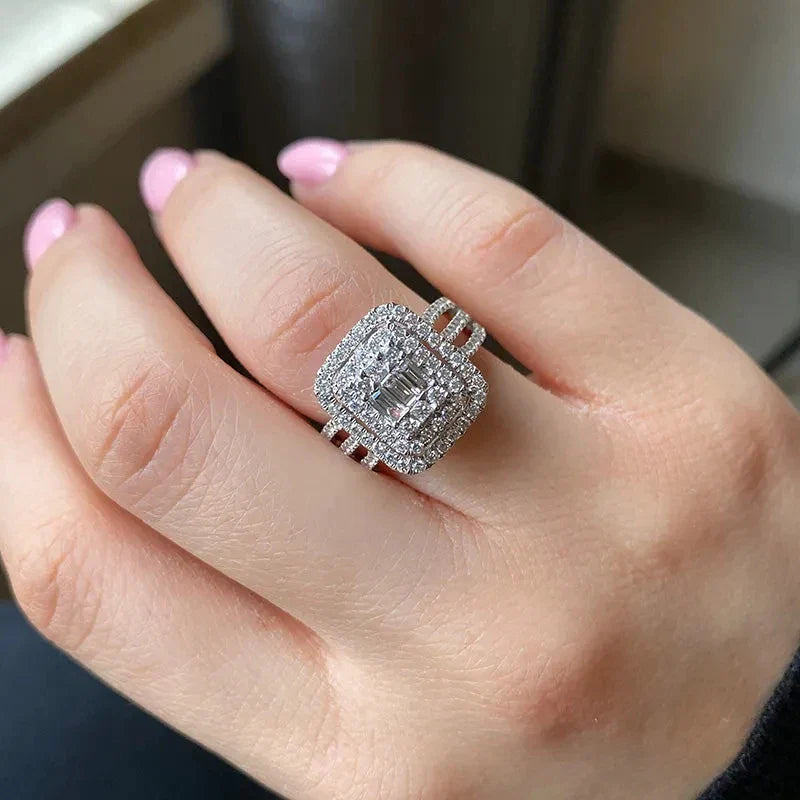 Glamoora Rings with Cubic Zirconia for Women