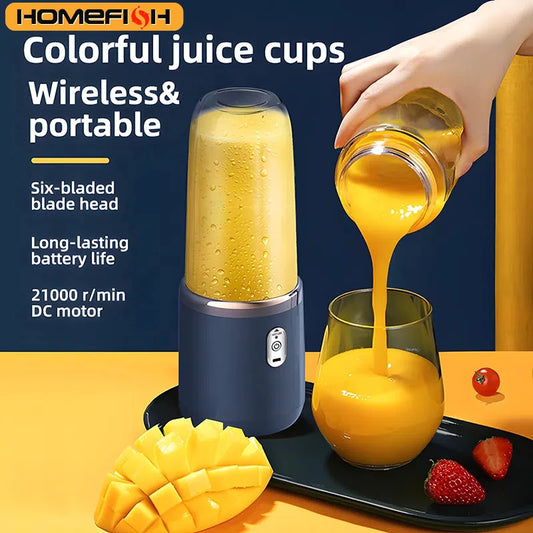 GLAMOORA Portable Juicer Blender