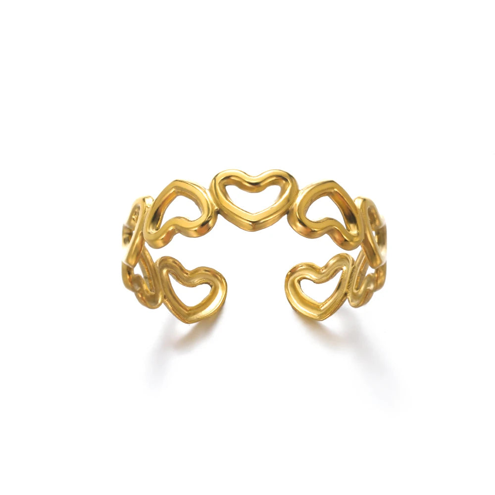 Glamoora- Stainless Steel Rings 01