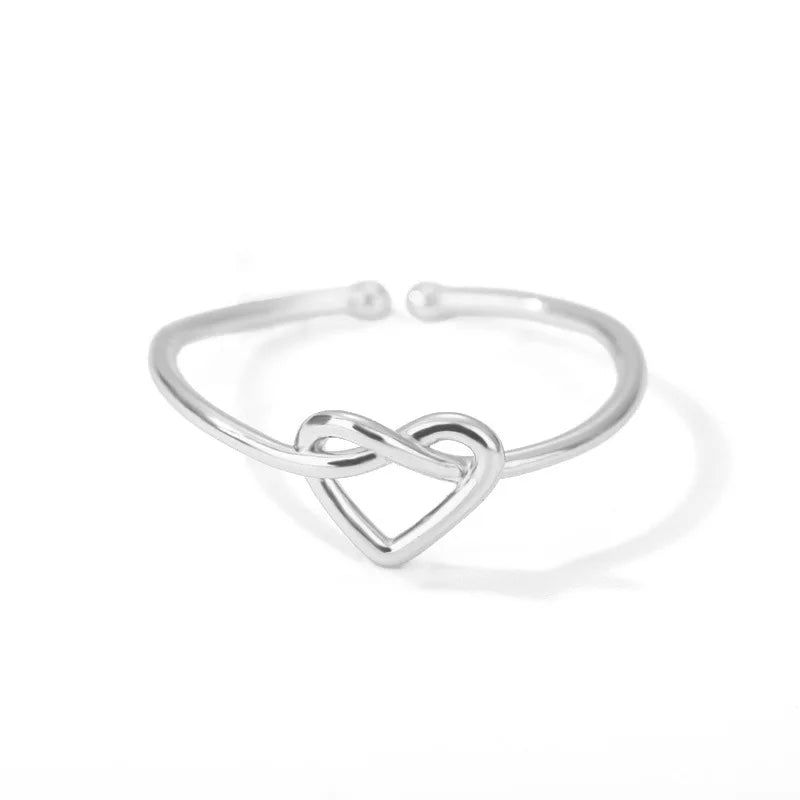 GLAMOORA Gold Stainless Steel Rings