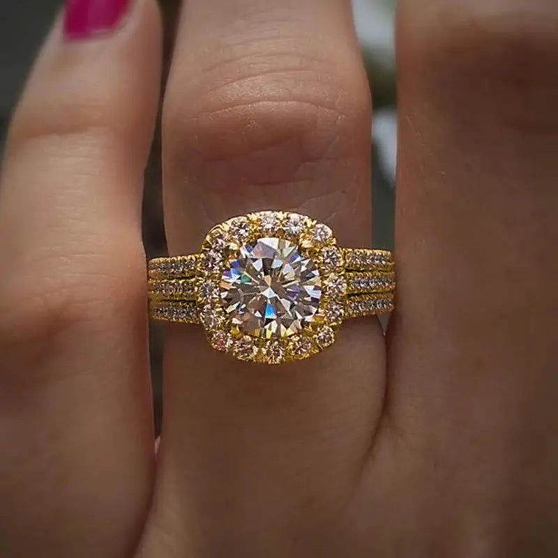 Glamoora Rings with Cubic Zirconia for Women