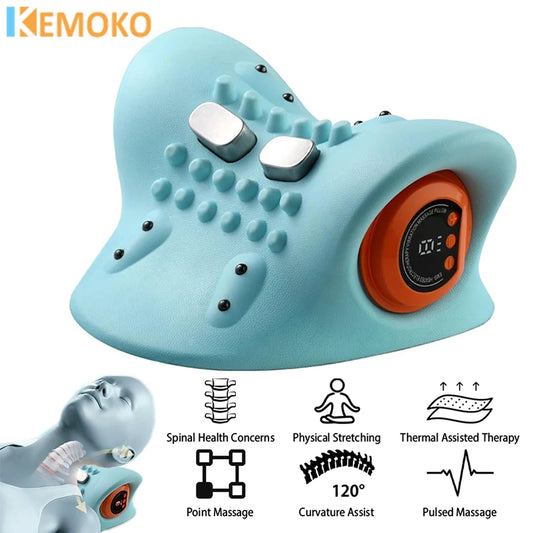 GLAMOORA EMS Neck Massage Pillow