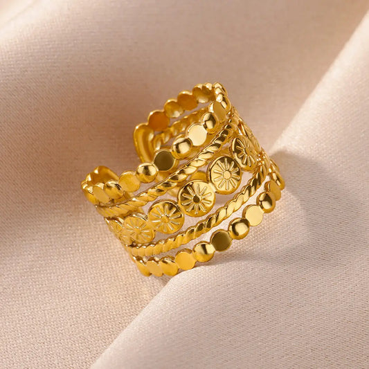Glamoora- Stainless Steel Rings 01