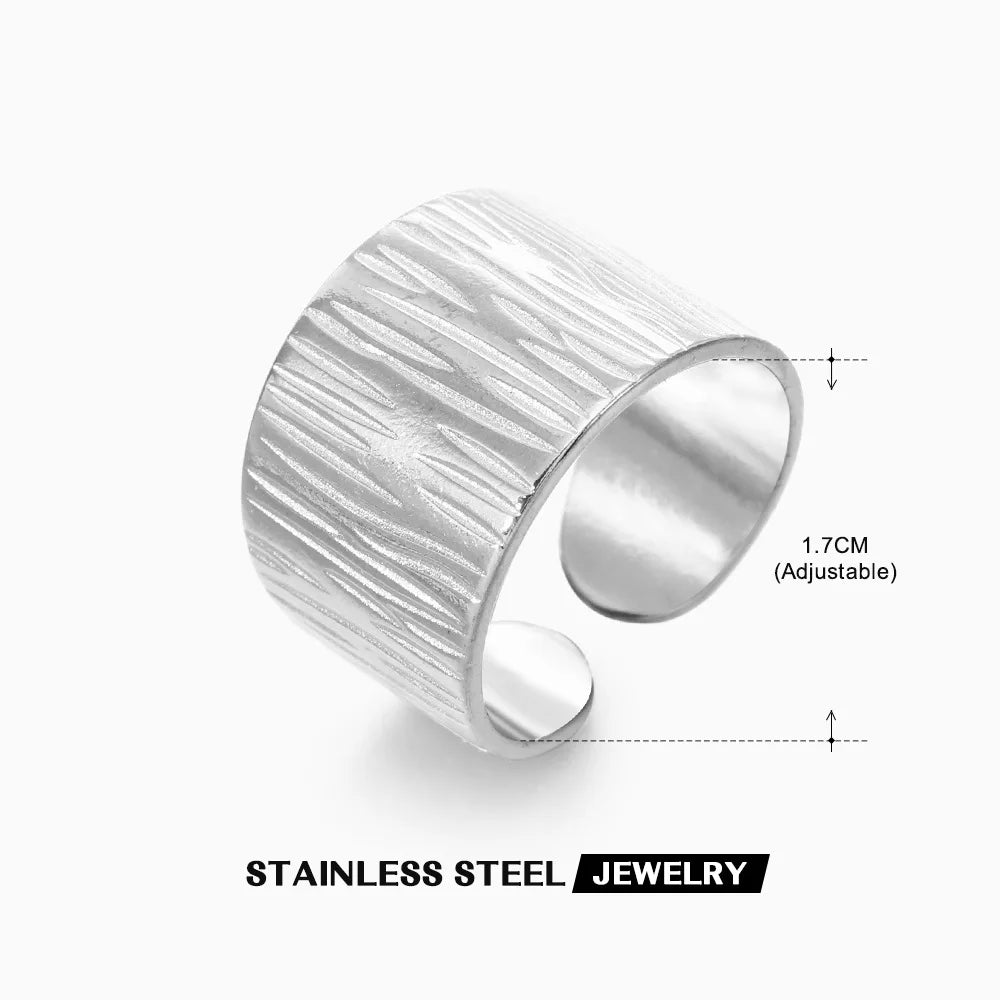 Glamoora- Stainless Steel Rings 01