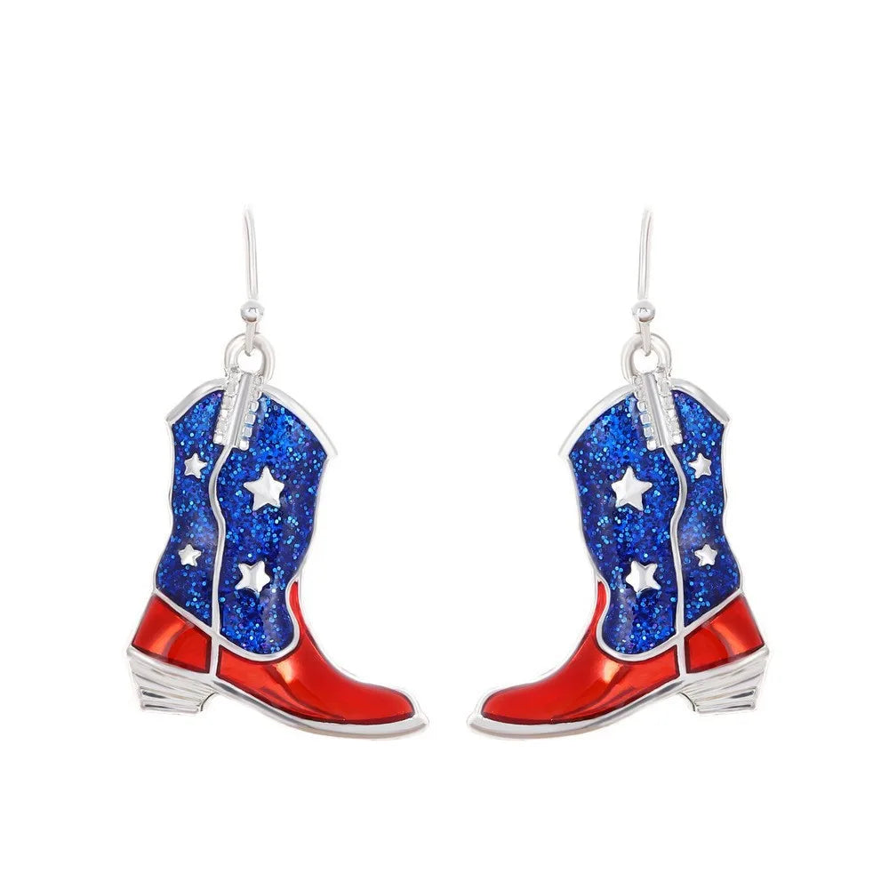 Glamoora 4th of July Earrings