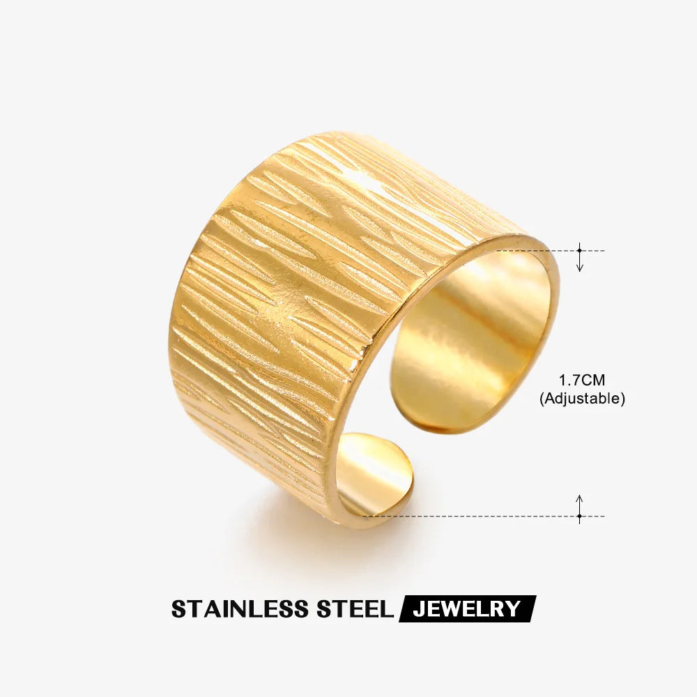 Glamoora- Stainless Steel Rings 01