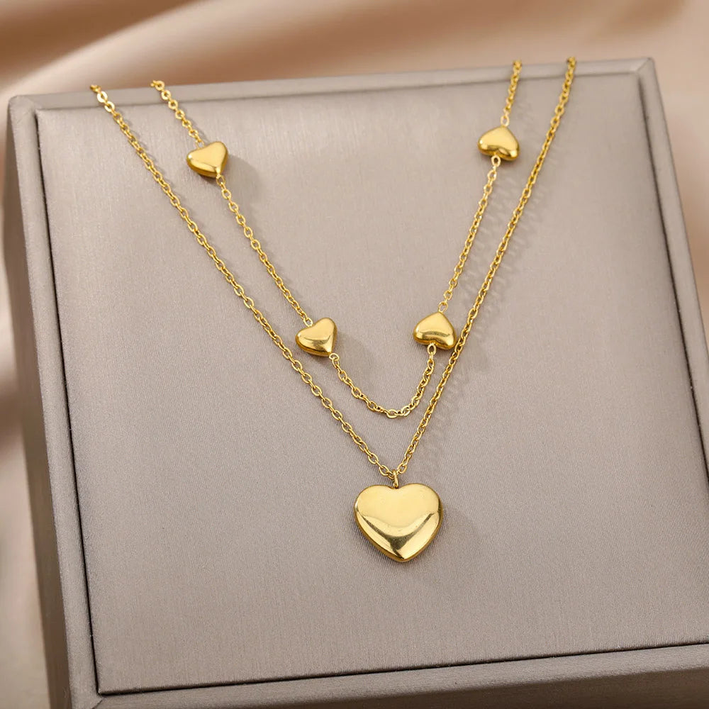 Glamoora Multilayer Heart Geometry X