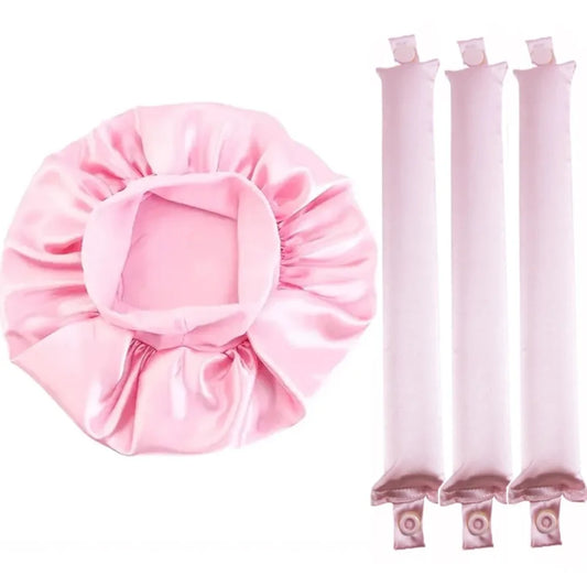 glamoora Big Wave Lazy Heatless Curling Rod Plush Head Hair Curler