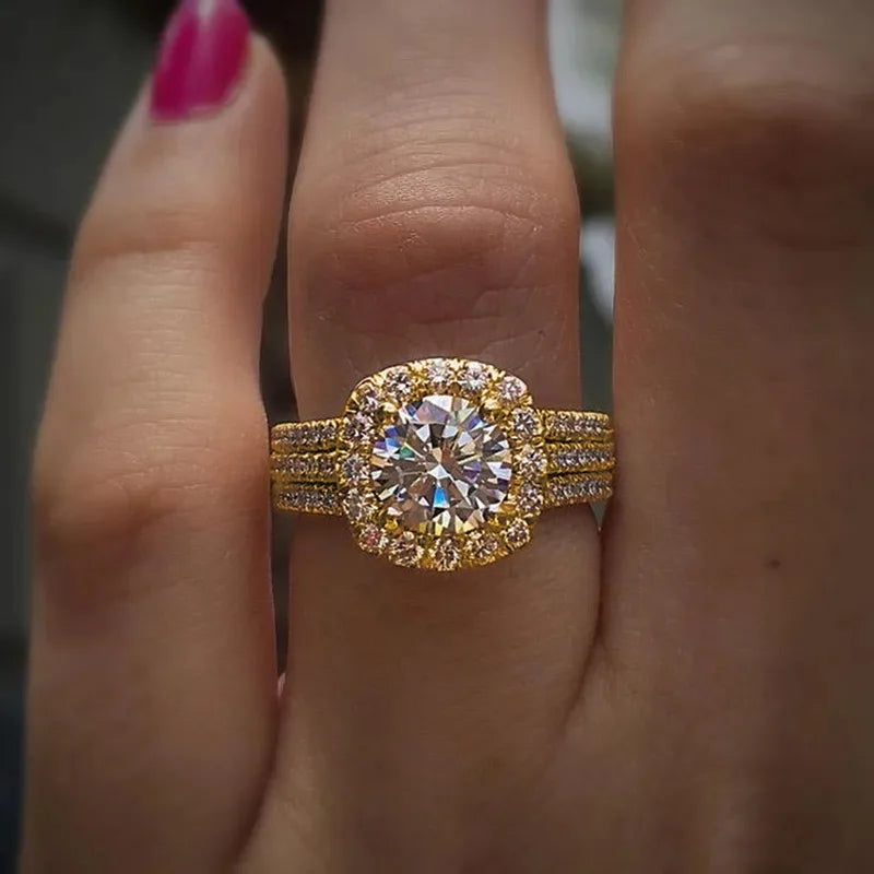Glamoora Rings with Cubic Zirconia for Women