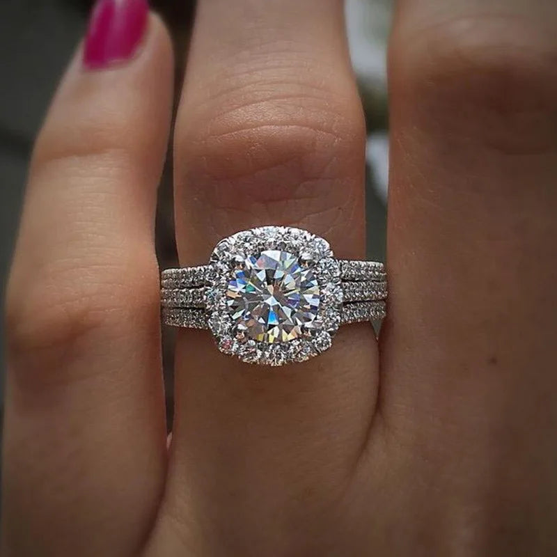 Glamoora Rings with Cubic Zirconia for Women