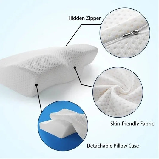 GLAMOORA Orthopedic Memory Foam Pillow