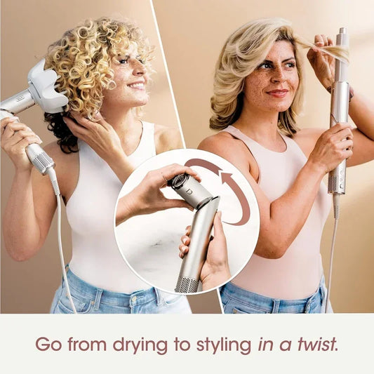 StyleFusion Pro - Multi-purpose Hair Styling Tool | Dry, Curl, Straighten & Shine!