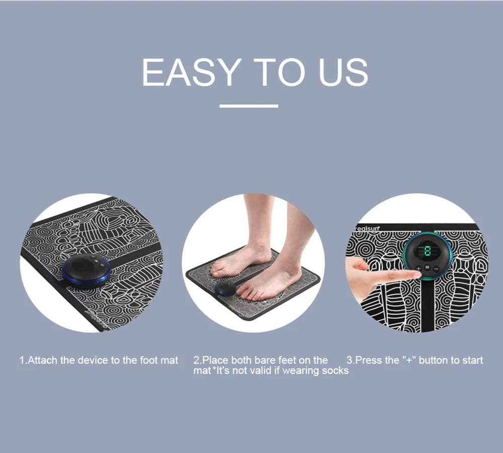 GLAMOORA EMS Foot Massager