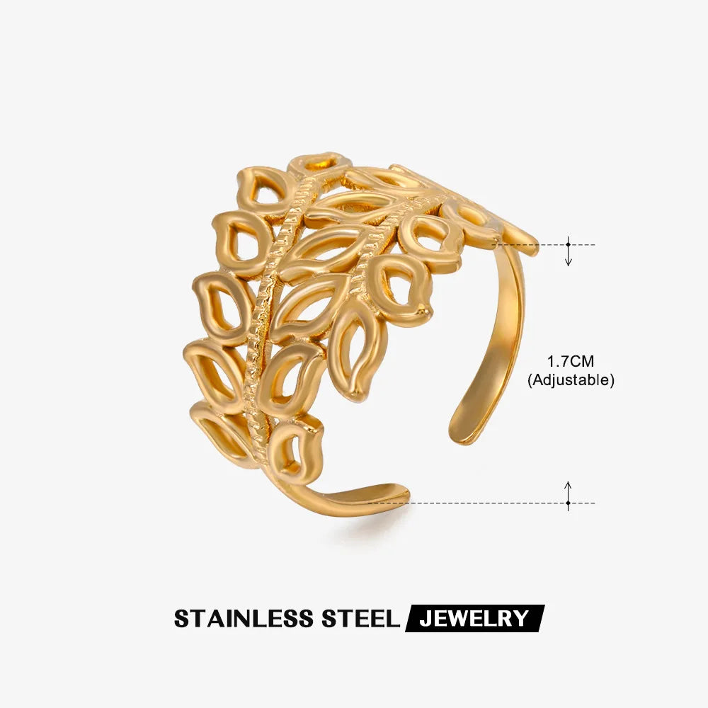 Glamoora- Stainless Steel Rings 01