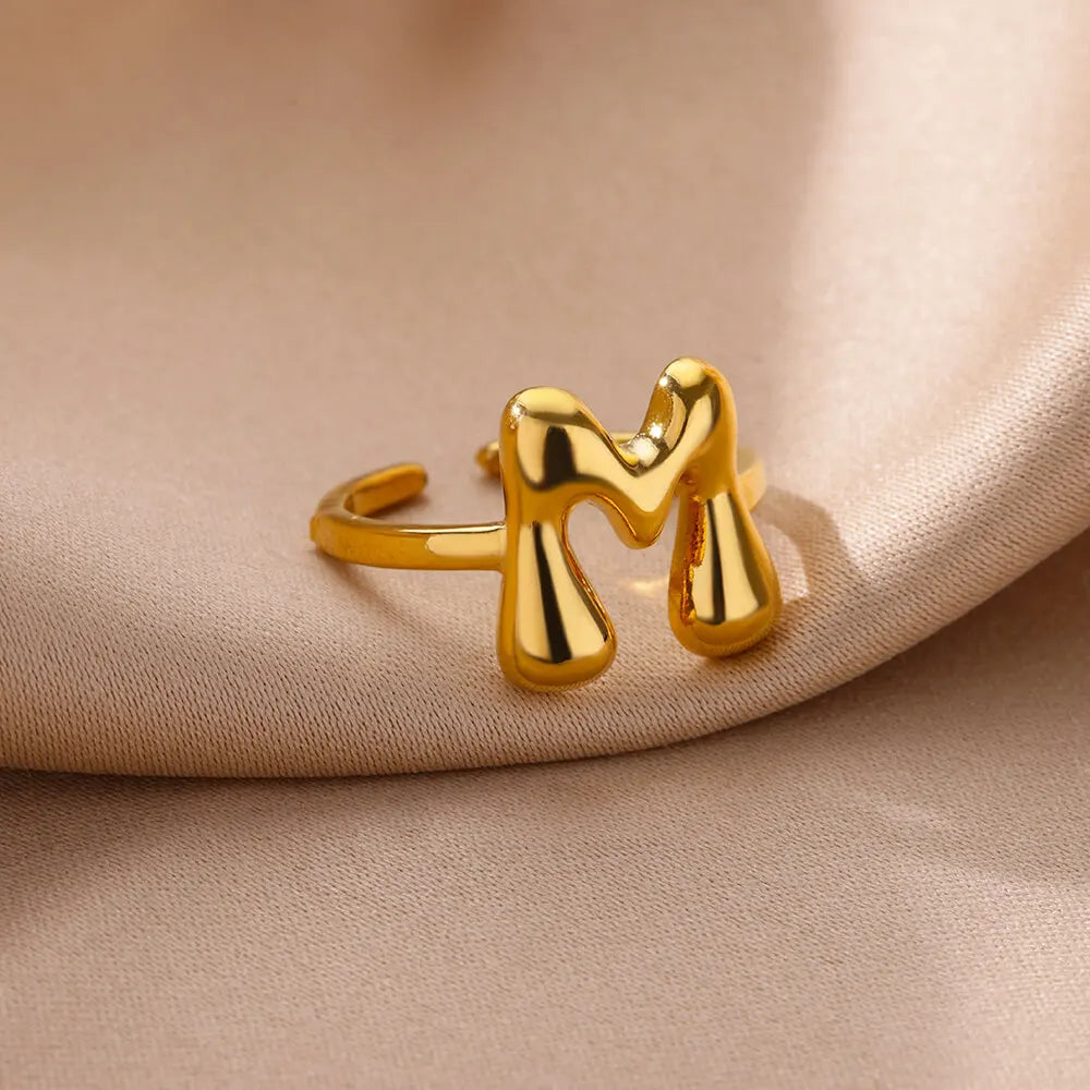 Glamoora 26 initials Rings