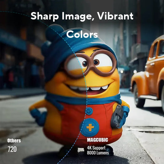 GLAMOORA 4K Smart Projector