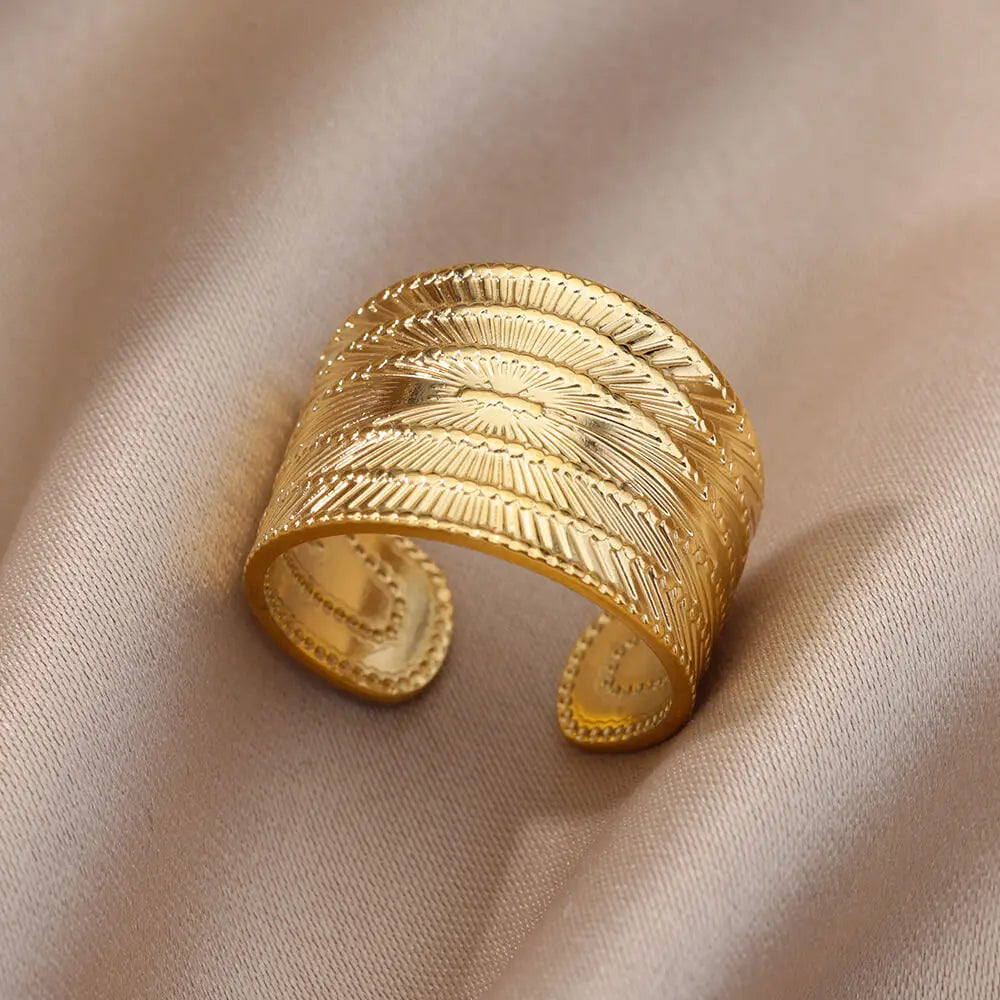 Glamoora- Steel Rings for Women