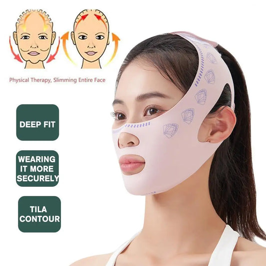 GLAMOORA V-Line Face Slimming Mask