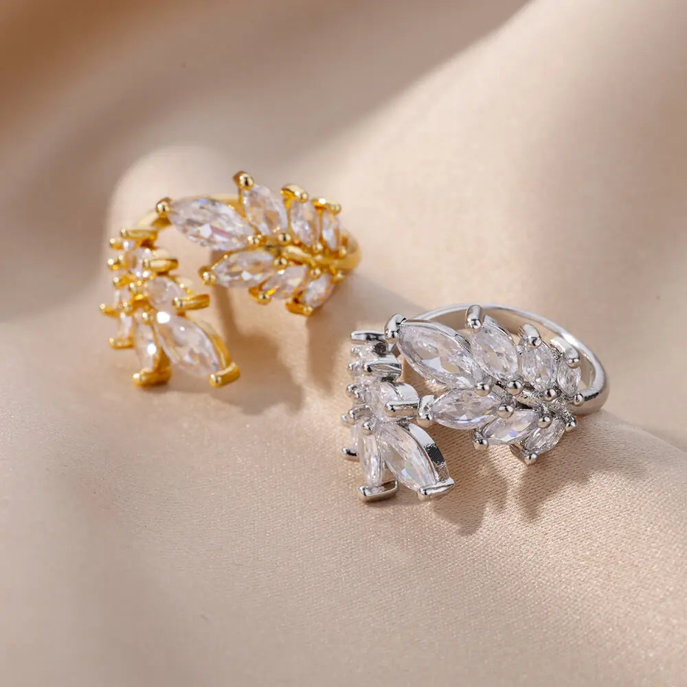 Glamoora Adjustable Colored zircon Ring for Women