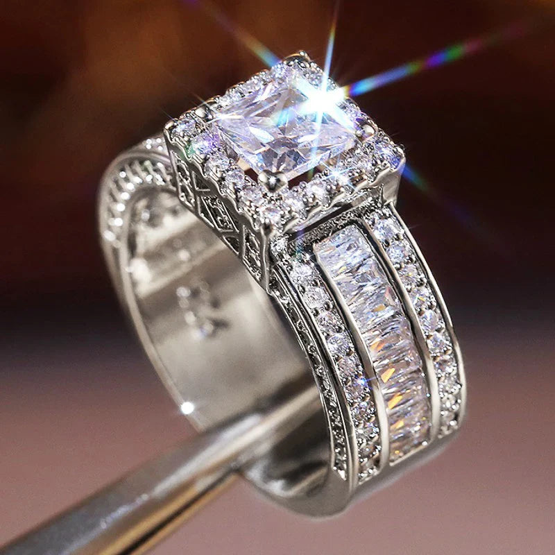 Glamoora Rings with Cubic Zirconia for Women