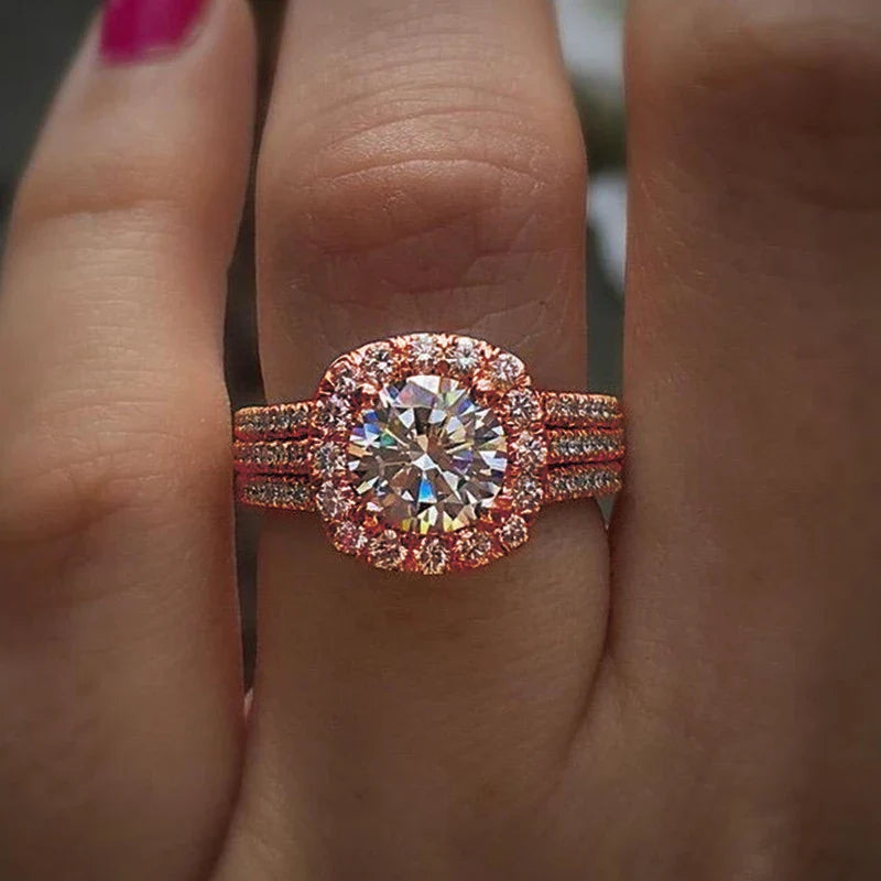Glamoora Rings with Cubic Zirconia for Women
