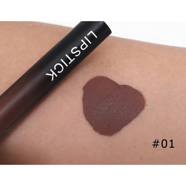 Glamoora - 12 Colors Waterproof Matte Liquid Lipstick