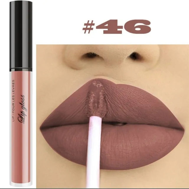 Glamoora - 12 Colors Waterproof Matte Liquid Lipstick