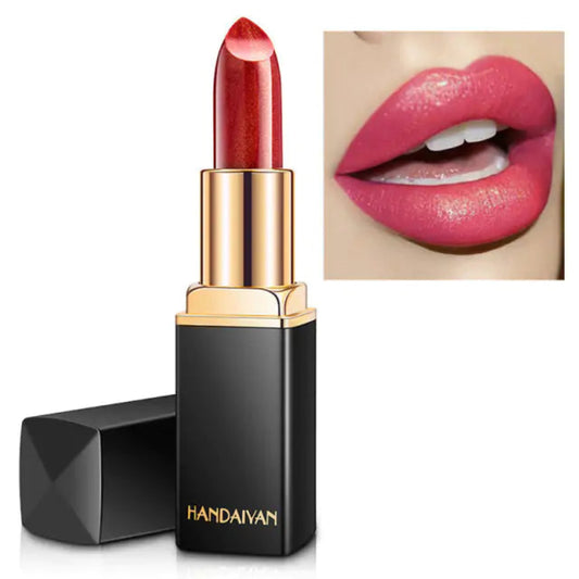 Glamoora - 9 Colors Waterproof Glitter Lipstick