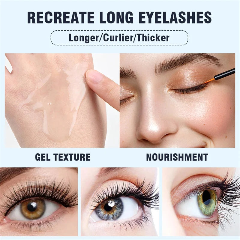 GLAMOORA Hair & Eyelash Growth Serum