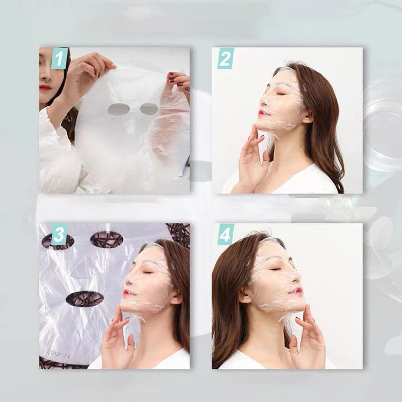 GLAMOORA Disposable Face Mask Film