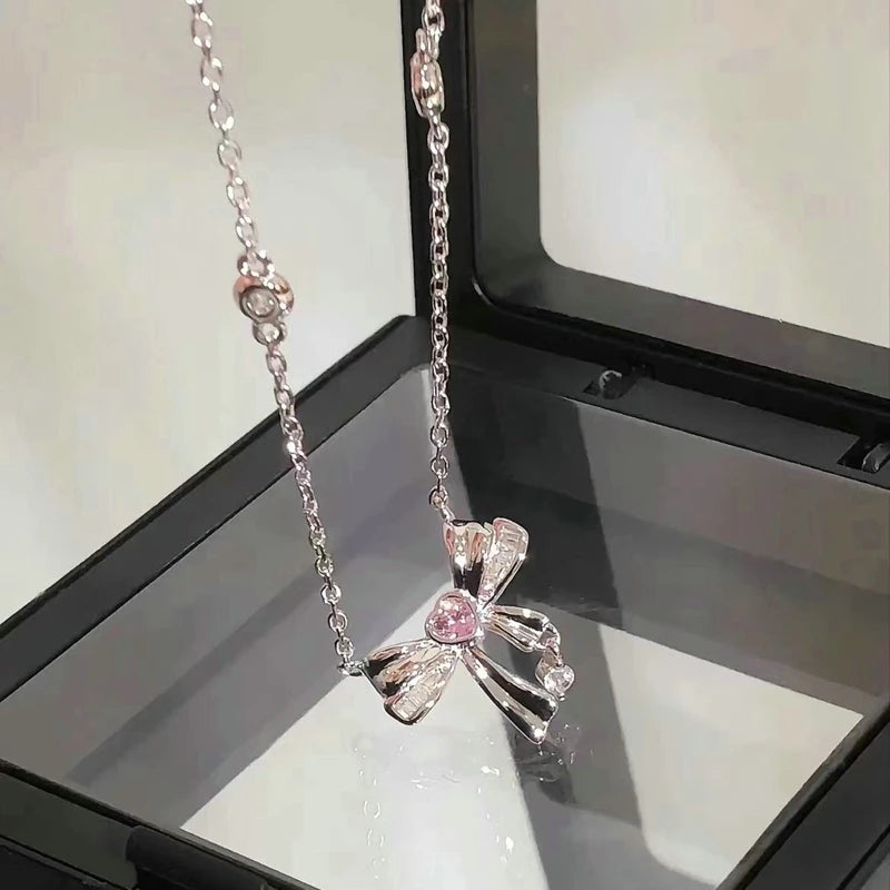 GLAMOORA Cherry Gold Pendant Necklace