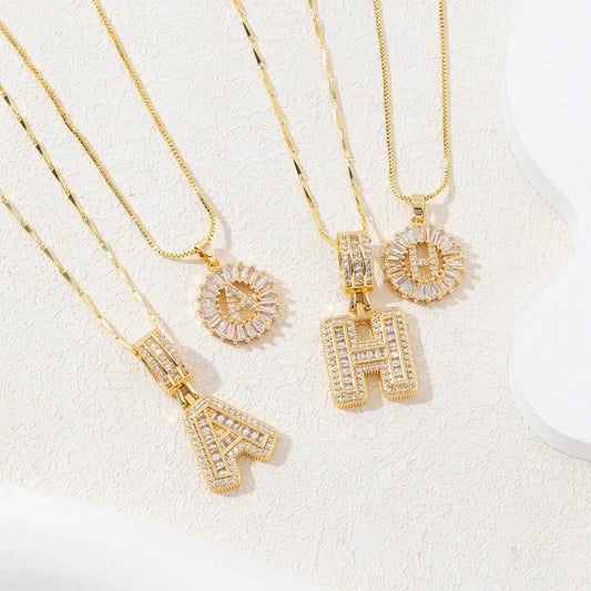 GLAMOORA Personalized Initial Jewelry
