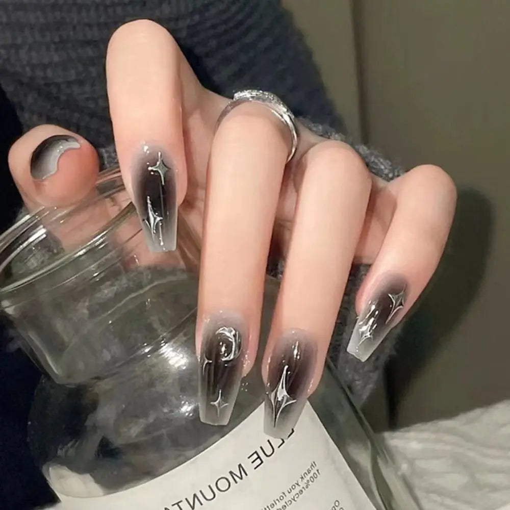 GLAMOORA French Ballerina Press-On Nails