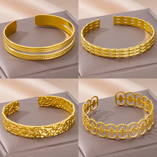 Glamoora Bracelets for women Stainless Steel Bracelets