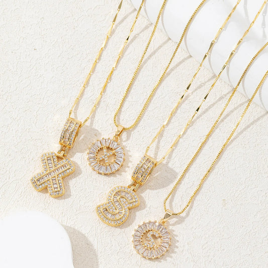 GLAMOORA Personalized Initial Jewelry