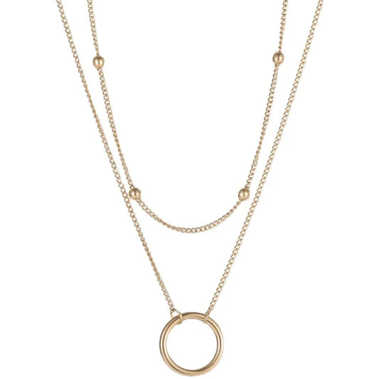 Glamoora New Trend Stainless Steel Double Layer