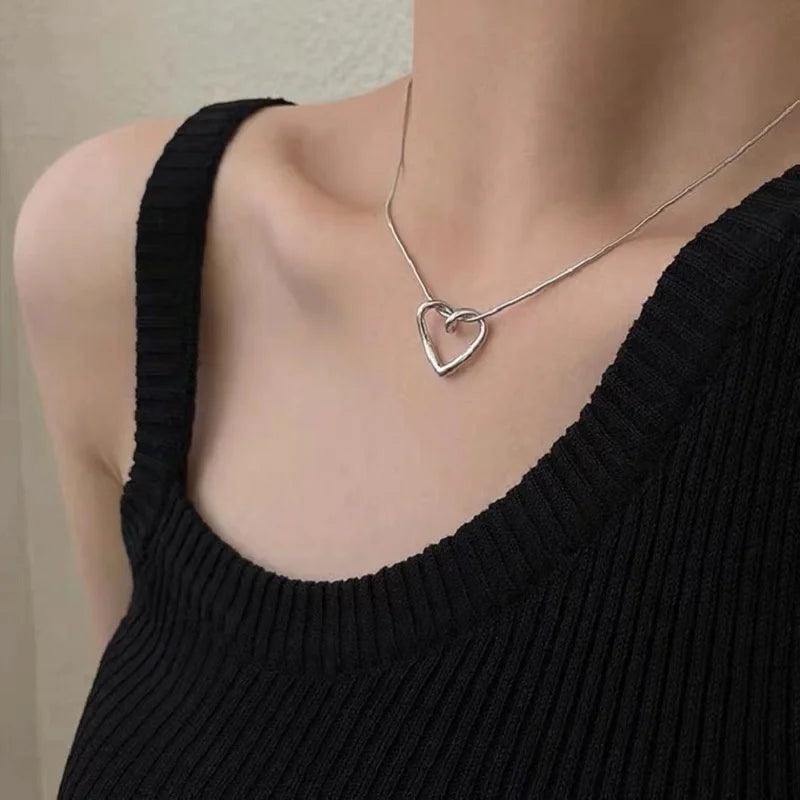 GLAMOORA Cherry Gold Pendant Necklace