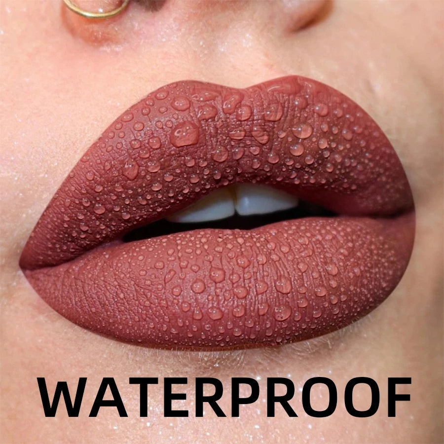 GLAMOORA Matte Velvet Liquid Lipstick Set