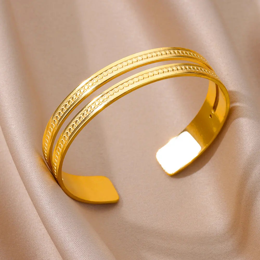 Glamoora Bracelets for women Stainless Steel Bracelets