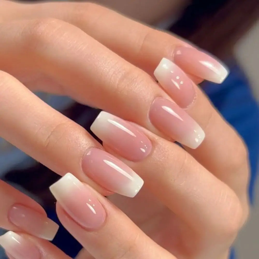 GLAMOORA French Ballerina Press-On Nails