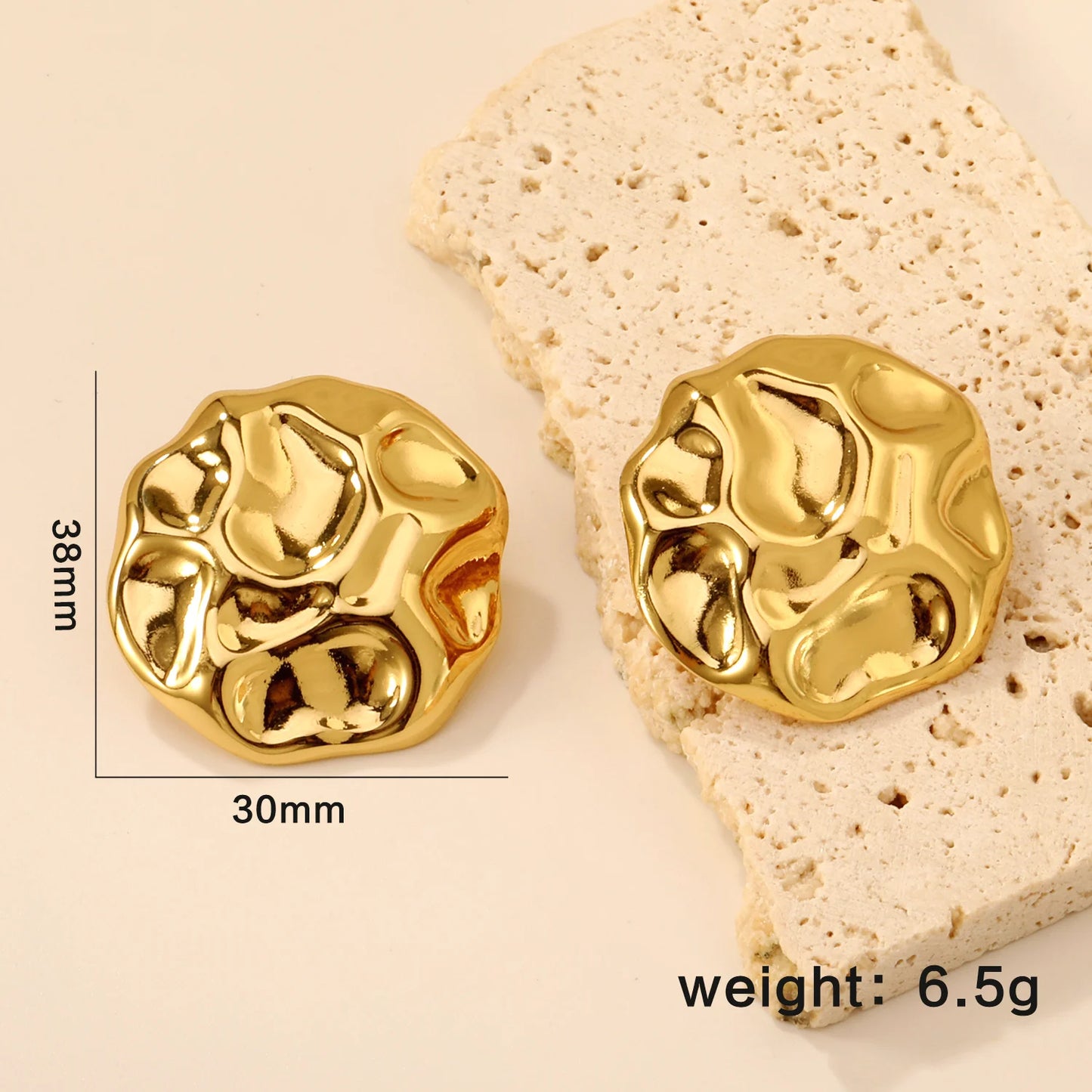 GLAMOORA Pearl Water Drop Earrings