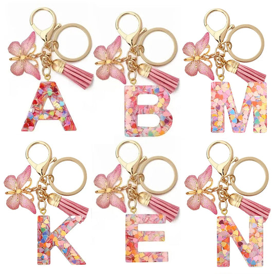 Glamoora Premium DIY A-Z Letter Keychains