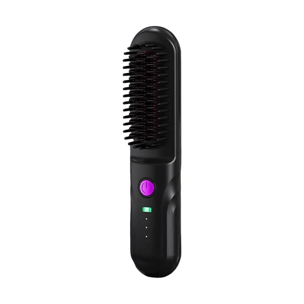 glamoora Cordless Ceramic Heated Hot Brush