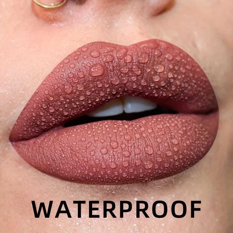 GLAMOORA Matte Velvet Liquid Lipstick Set