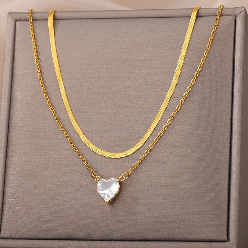 Glamoora Multilayer Heart Geometry  X