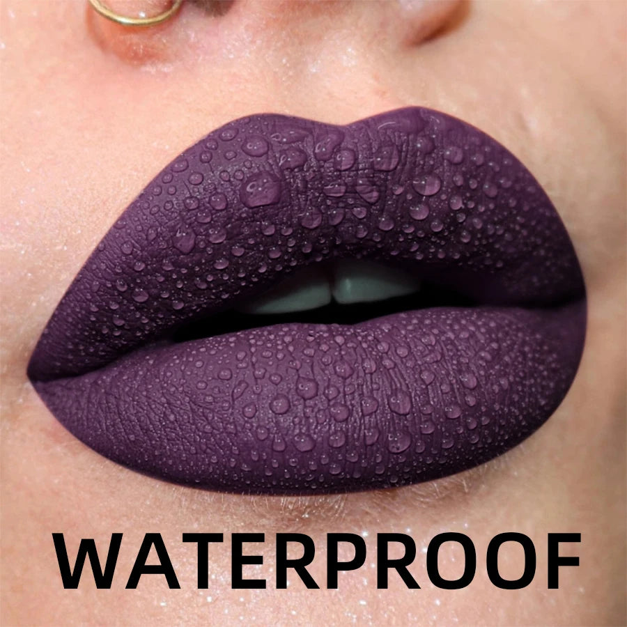 GLAMOORA Matte Velvet Liquid Lipstick Set